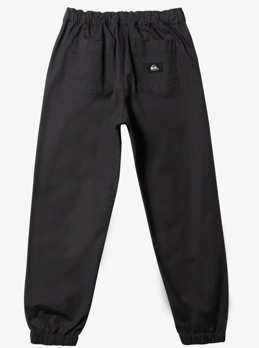 Boys Quiksilver Pants & Jeans | Boy'S 8-16 Taxer Beach Cruiser Pants Tarmac