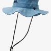 Mens Quiksilver Hats | Bushmaster Safari Boonie Hat Aegean Blue