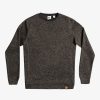 Mens Quiksilver Sweatshirts & Hoodies | Keller Sweatshirt Dark Grey Heather