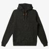 Mens Quiksilver Sweatshirts & Hoodies | Keller Zip-Up Hoodie Dark Grey Heather