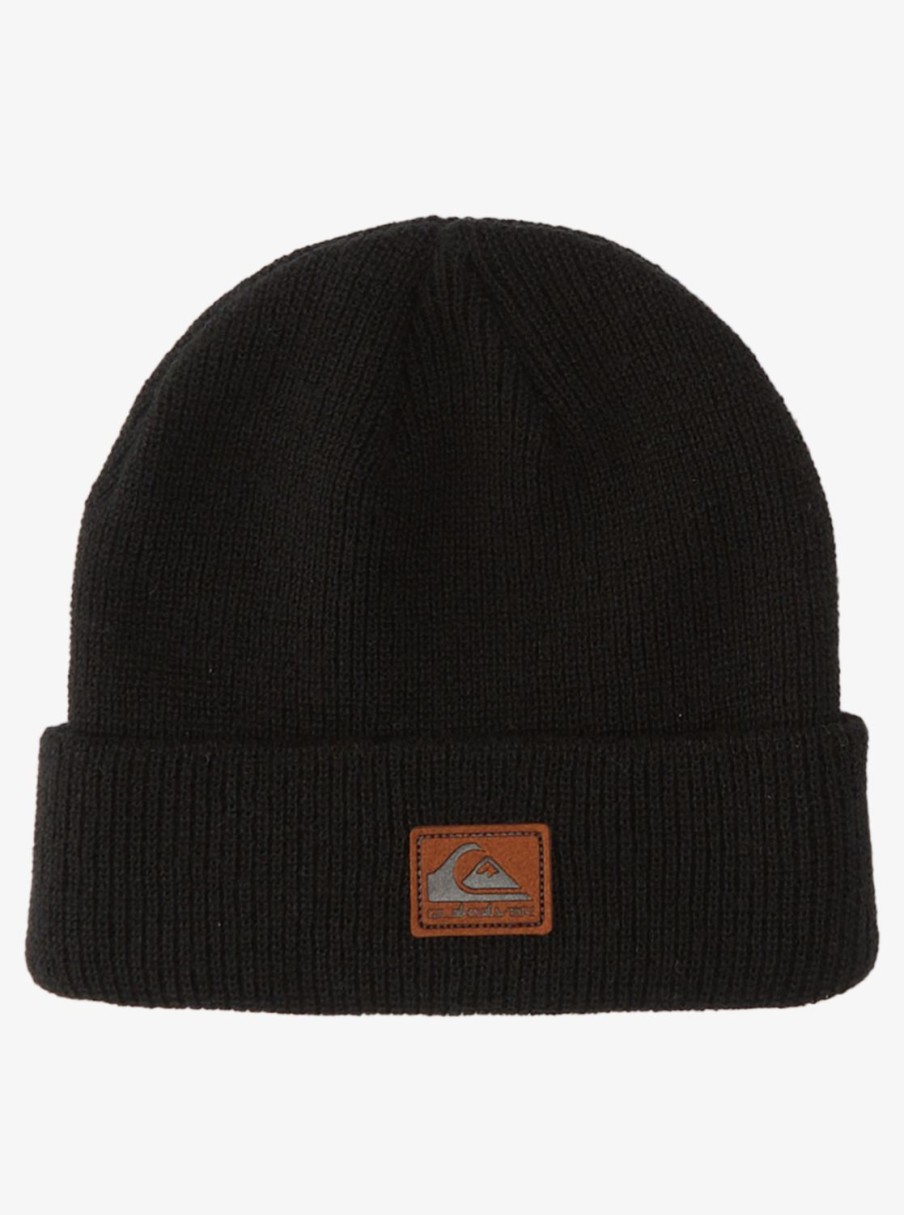 Mens Quiksilver Accessories | Performer Cuff Beanie Black