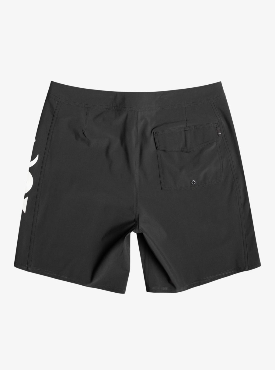 Mens Quiksilver Boardshorts | Surfsilk Arch Surfers Of Fortune 18" Boardshorts Tarmac