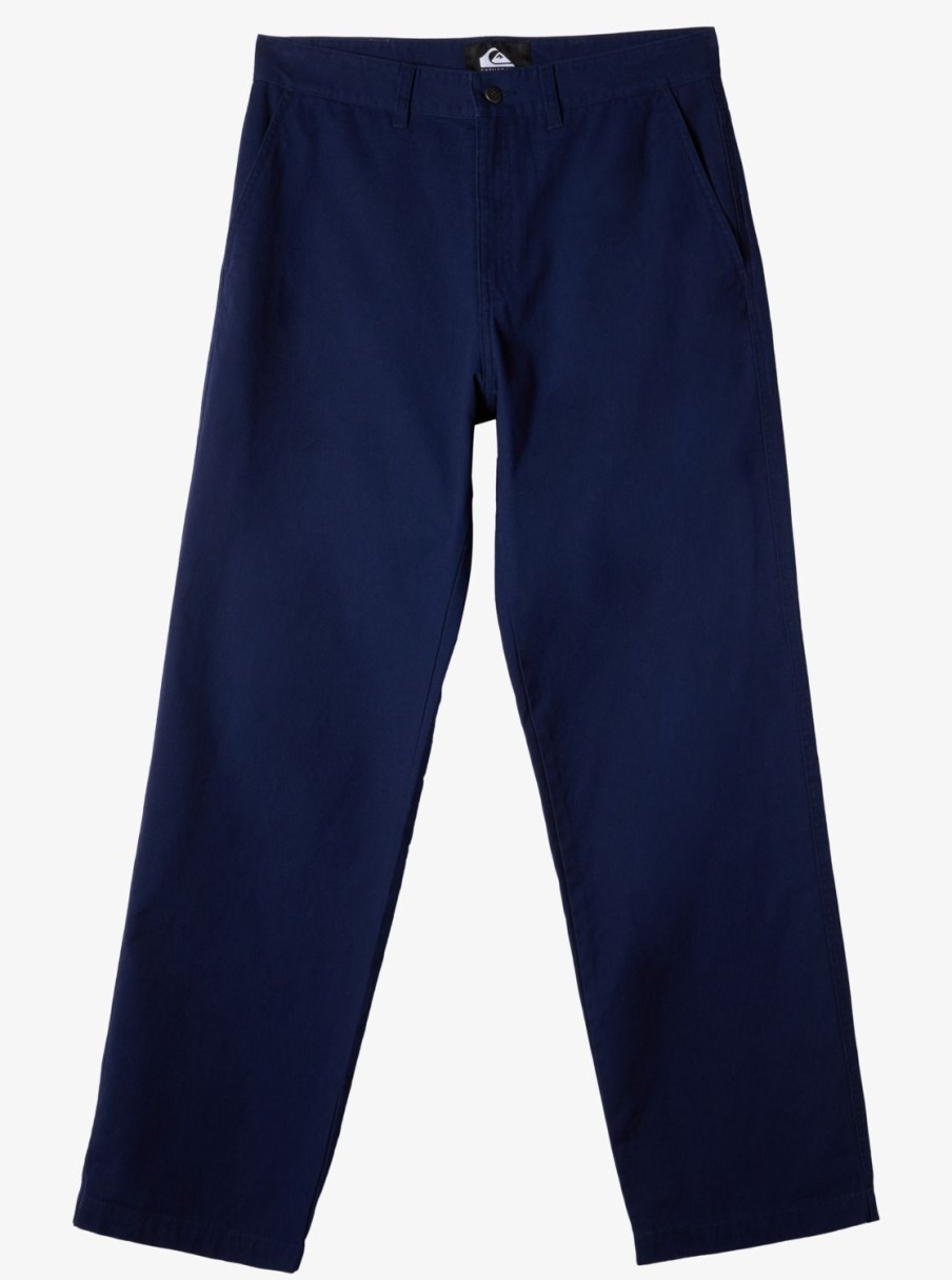 Mens Quiksilver Pants | Quiksilver X Saturdays Nyc Wide Leg Pants Ocean