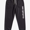 Boys Quiksilver Pants & Jeans | Boy'S 2-7 Trackpant Joggers Black