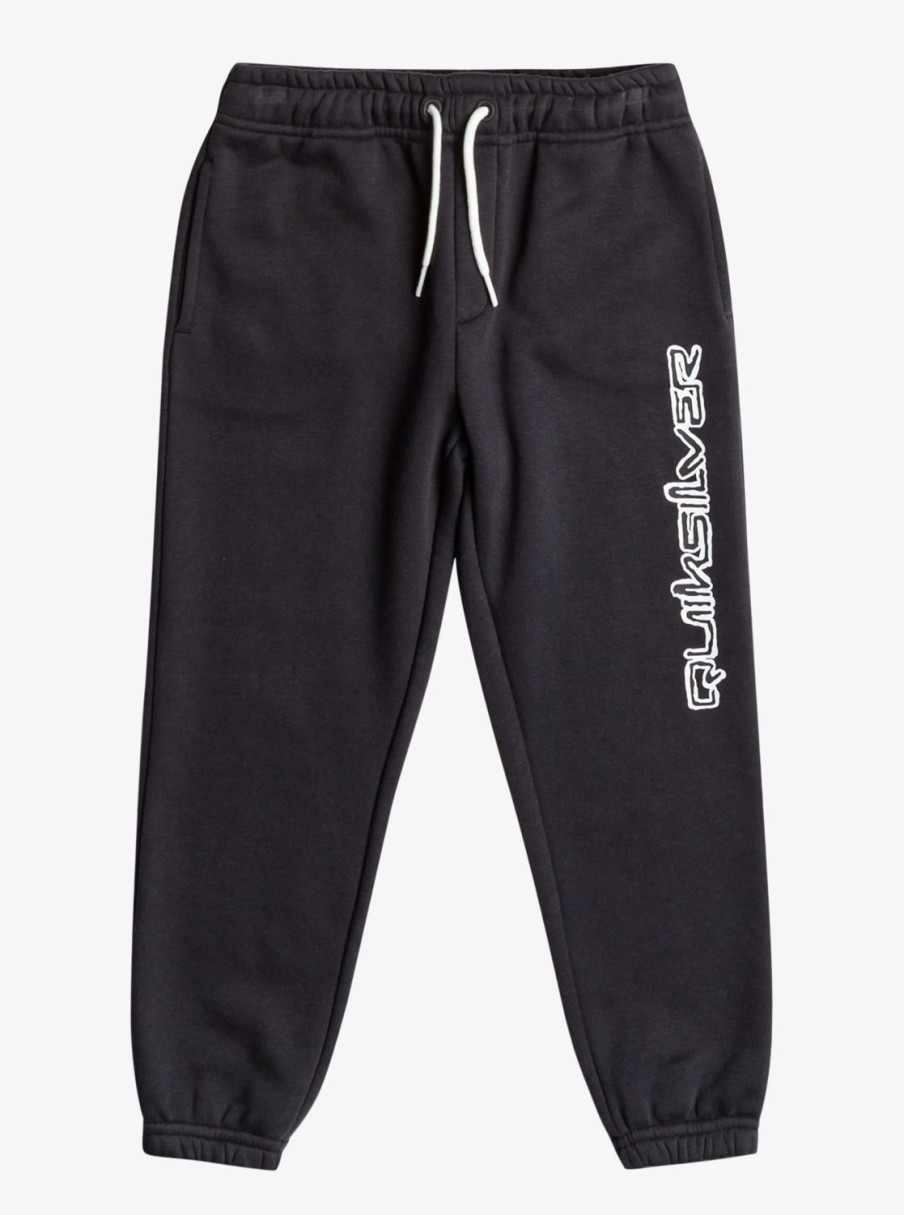 Boys Quiksilver Pants & Jeans | Boy'S 2-7 Trackpant Joggers Black