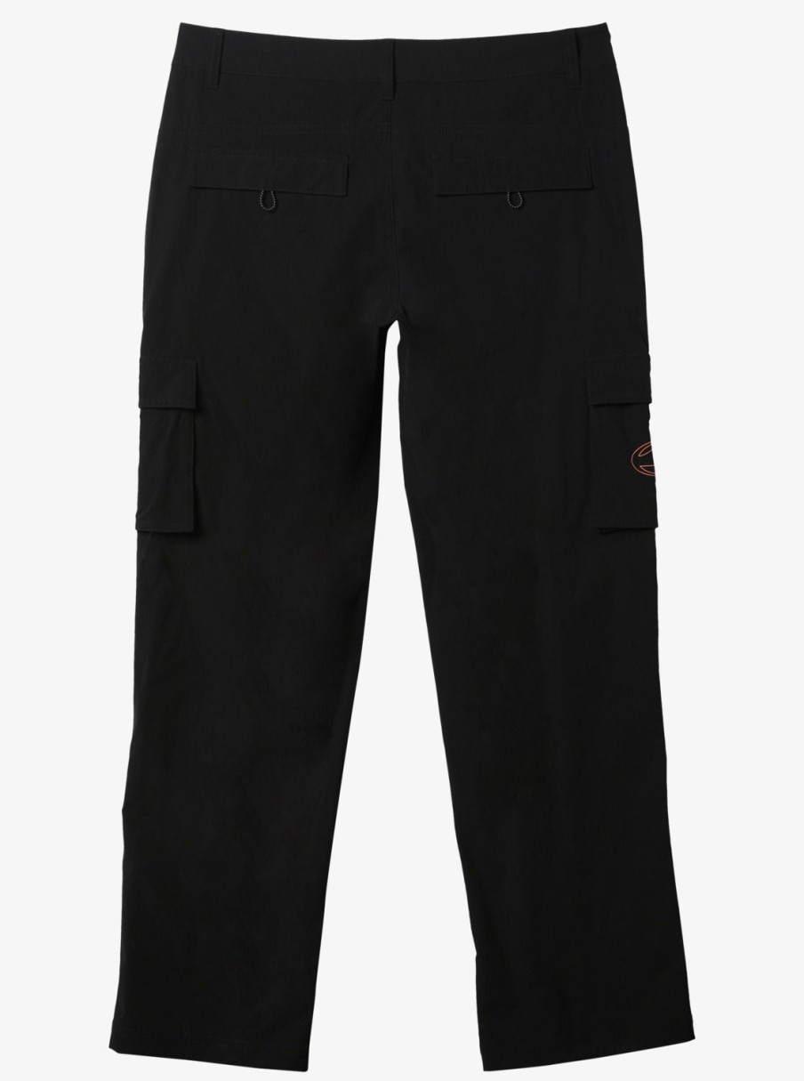 Mens Quiksilver Pants | Equalizer Pants Black