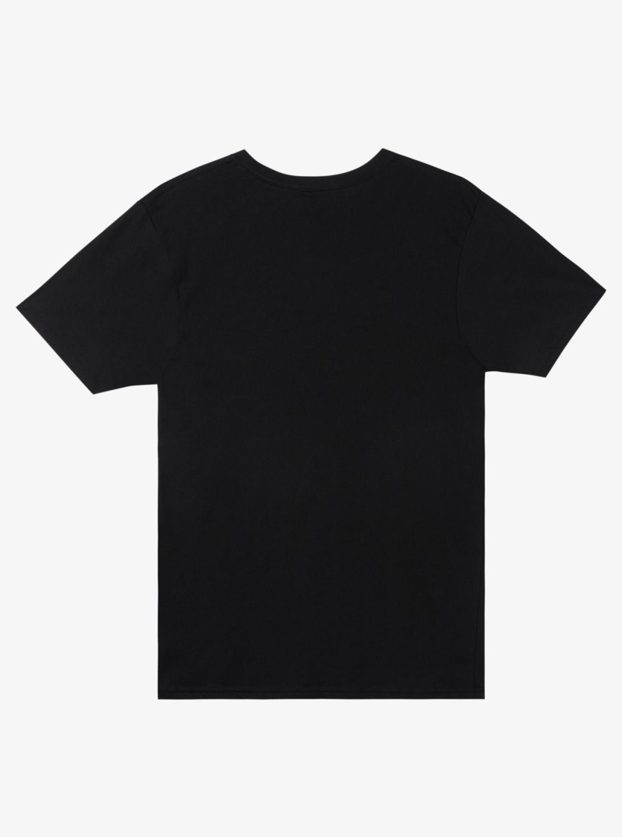 Mens Quiksilver Tees | Holidaaayz T-Shirt Black