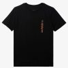 Boys Quiksilver Tees | Boy'S 8-16 Omni Serpent T-Shirt Black