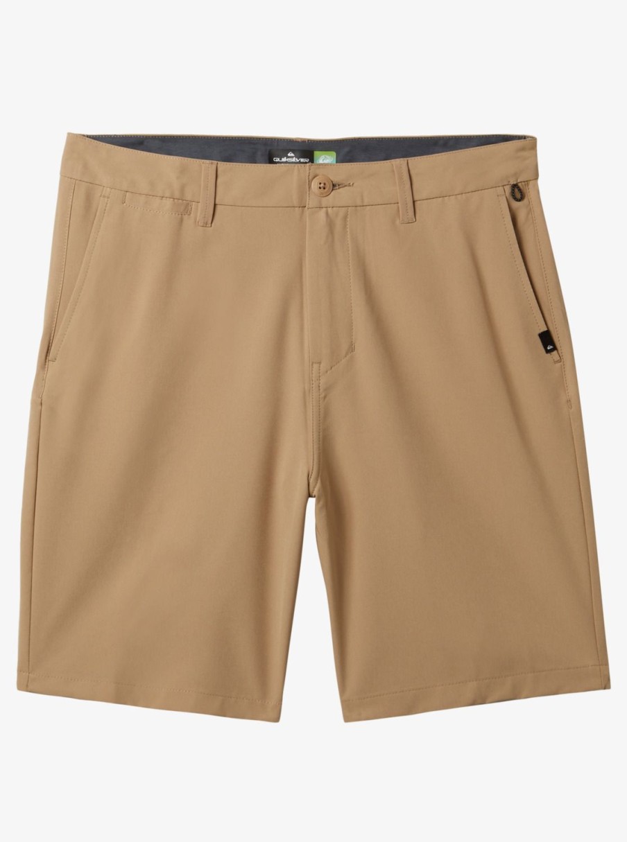 Mens Quiksilver Boardshorts | Ocean Union Amphibian 20" Hybrid Shorts Plage