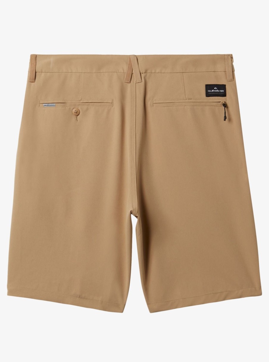 Mens Quiksilver Boardshorts | Ocean Union Amphibian 20" Hybrid Shorts Plage