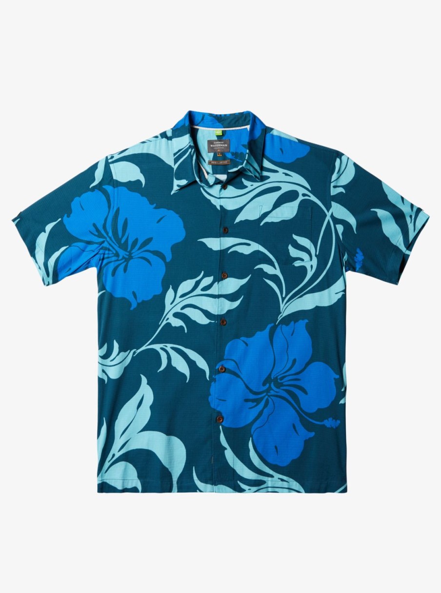 Waterman Quiksilver | Waterman Big Charmer Short Sleeve Shirt Seaport Big Charmer