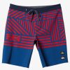 Mens Quiksilver Boardshorts | Surfsilk Hawaii Flag 20 20" Boardshorts Estate Blue