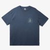 Mens Quiksilver Tees | Silver Lining T-Shirt Dark Slate