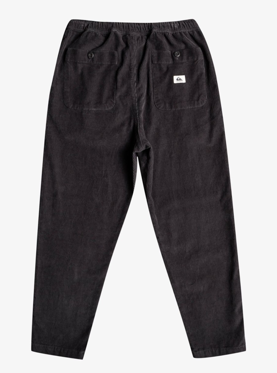 Mens Quiksilver Pants | Cord Beach Cruiser Corduroy Pants Tarmac