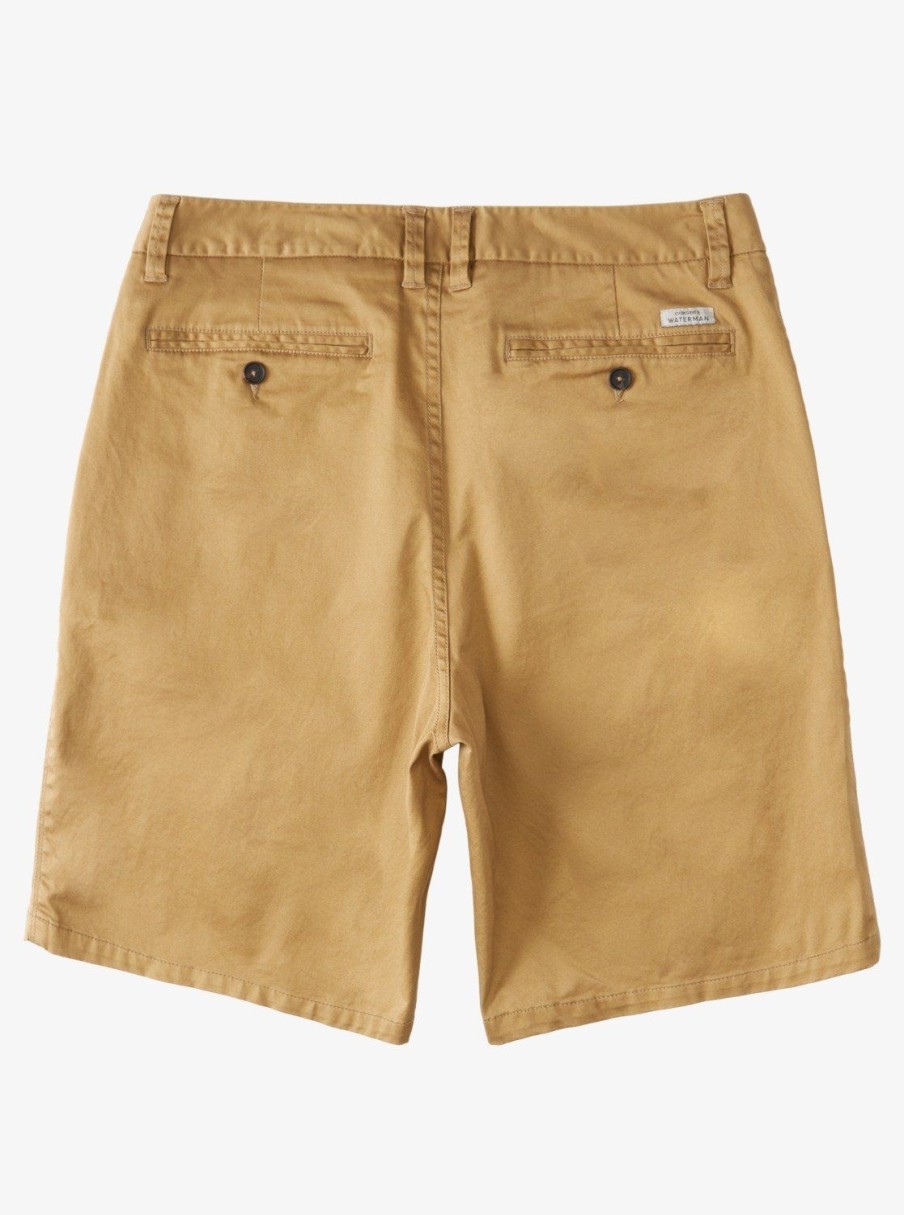 Waterman Quiksilver | Waterman Secret Ocean 20" Chino Shorts Dull Gold