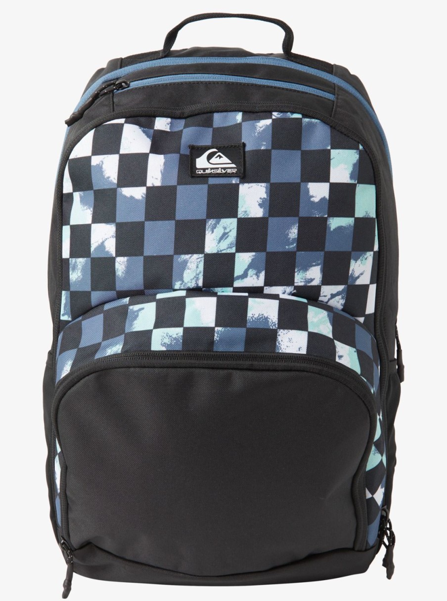 Boys Quiksilver Backpacks & Bags | 1969 Special 2.0 28L Large Backpack Bering Sea Check Tie Dye 233