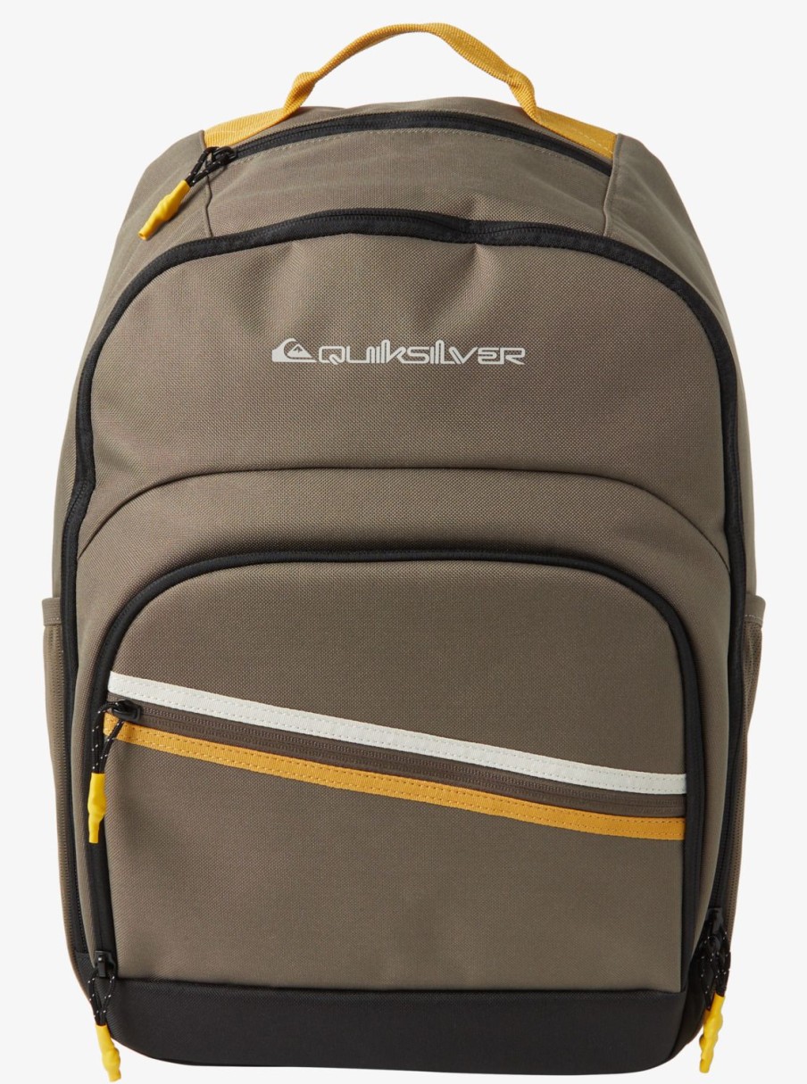 Boys Quiksilver Backpacks & Bags | Schoolie Cooler 2.0 Insulated Backpack Major Brown