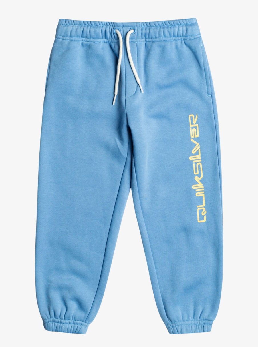 Boys Quiksilver Pants & Jeans | Boy'S 2-7 Trackpant Joggers Azure Blue