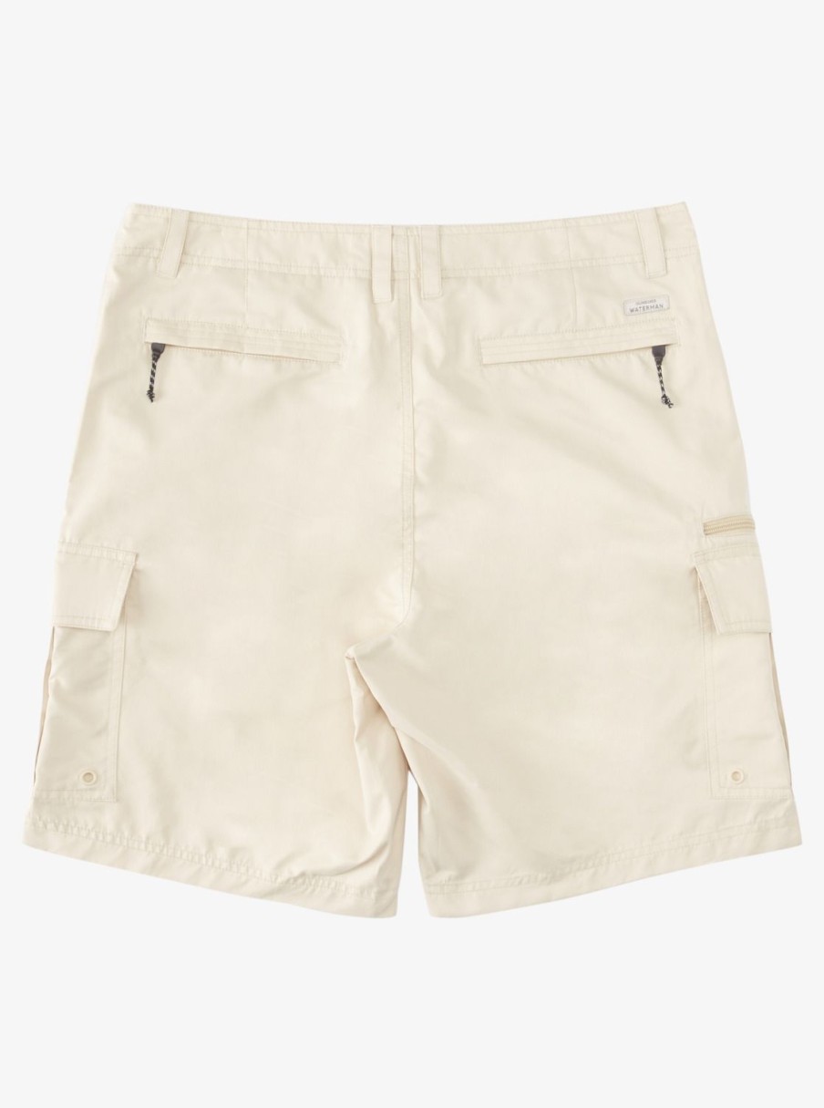 Waterman Quiksilver | Waterman Maldive Atoll Cargo 20" Shorts Brown Rice