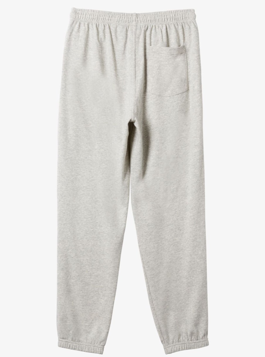 Mens Quiksilver Pants | Smash & Grab Fleece Sweatpants Athletic Heather