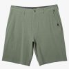 Mens Quiksilver Boardshorts | Union Heather 20" Amphibian Boardshorts For Young Men Laurel Wreath