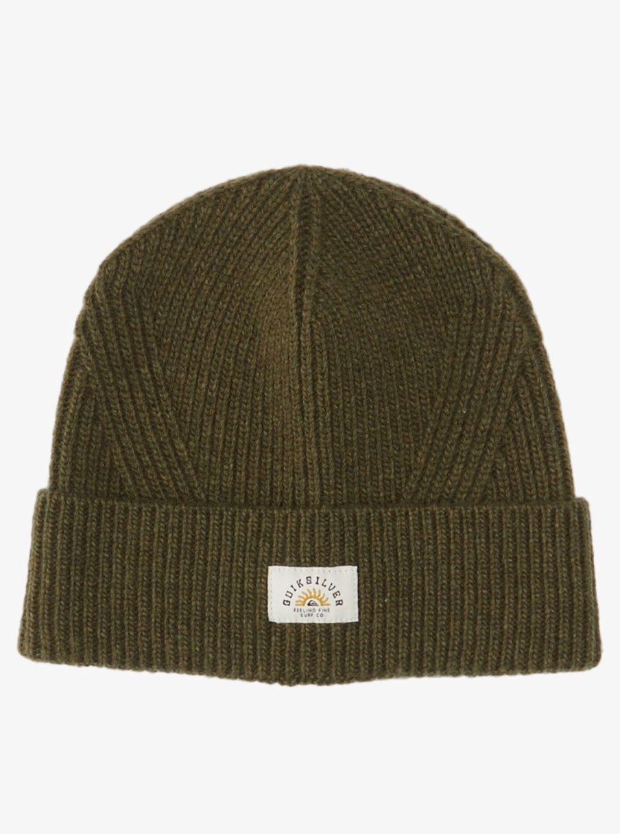 Mens Quiksilver Accessories | Skillsawzer Beanie Major Brown