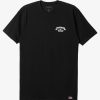 Mens Quiksilver Tees | Hi Flirting With Danger T-Shirt Black