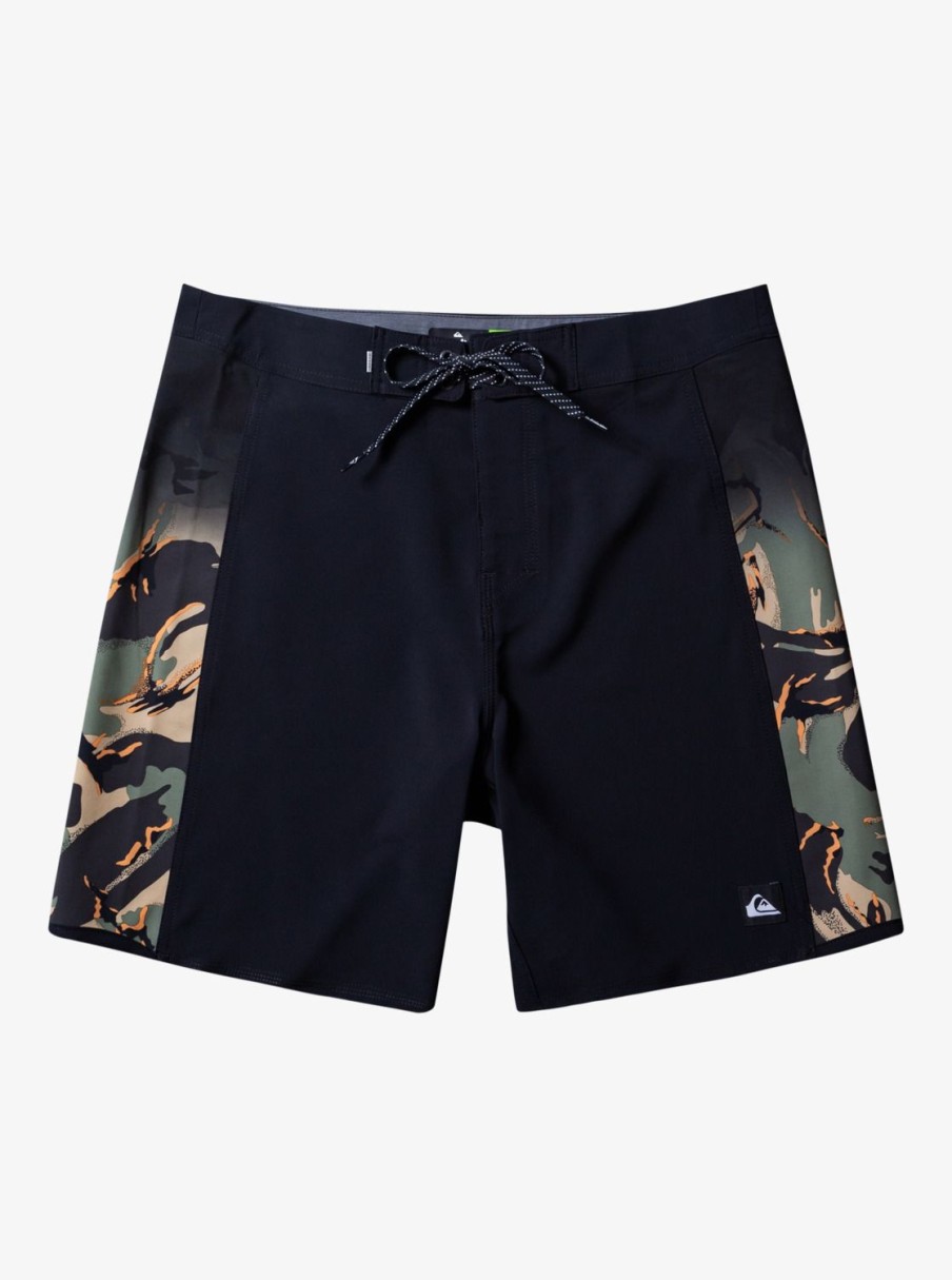 Mens Quiksilver Boardshorts | Surfsilk Arch 18" Boardshorts Four Leaf Clover