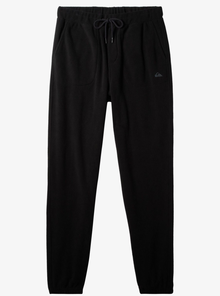 Mens Quiksilver Pants | Essentials Joggers Black