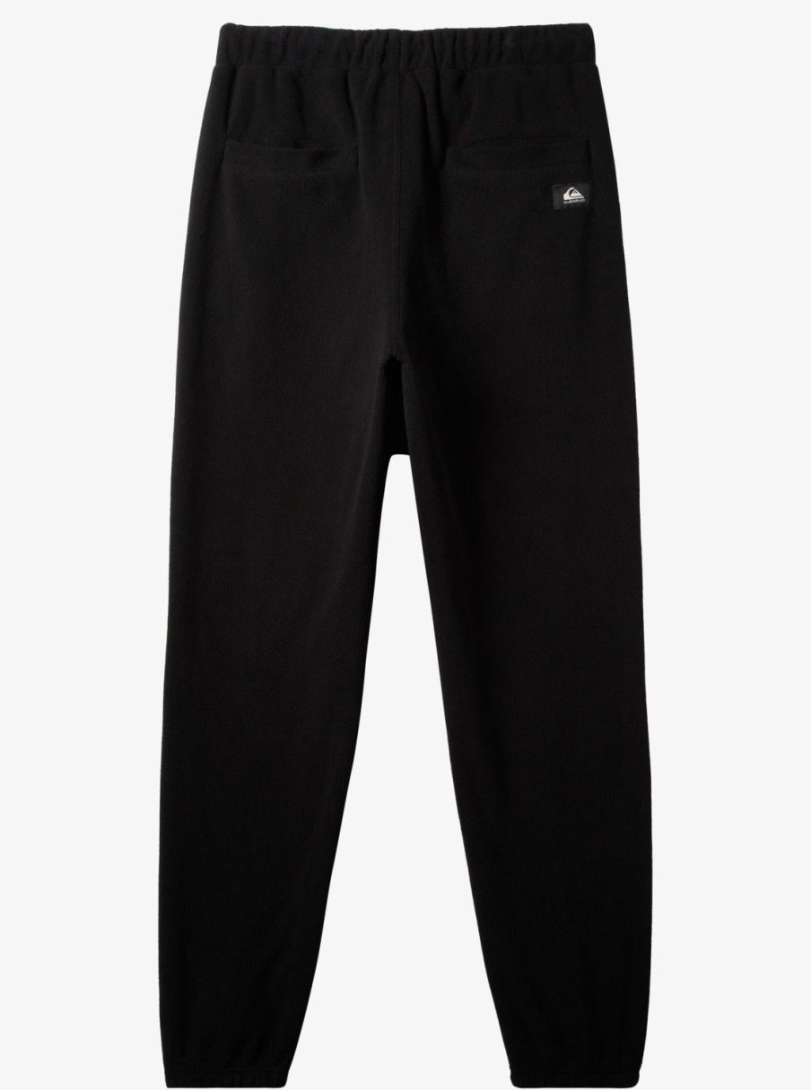 Mens Quiksilver Pants | Essentials Joggers Black