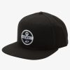 Mens Quiksilver Hats | Hawaii Rooted Snapback Hat Black