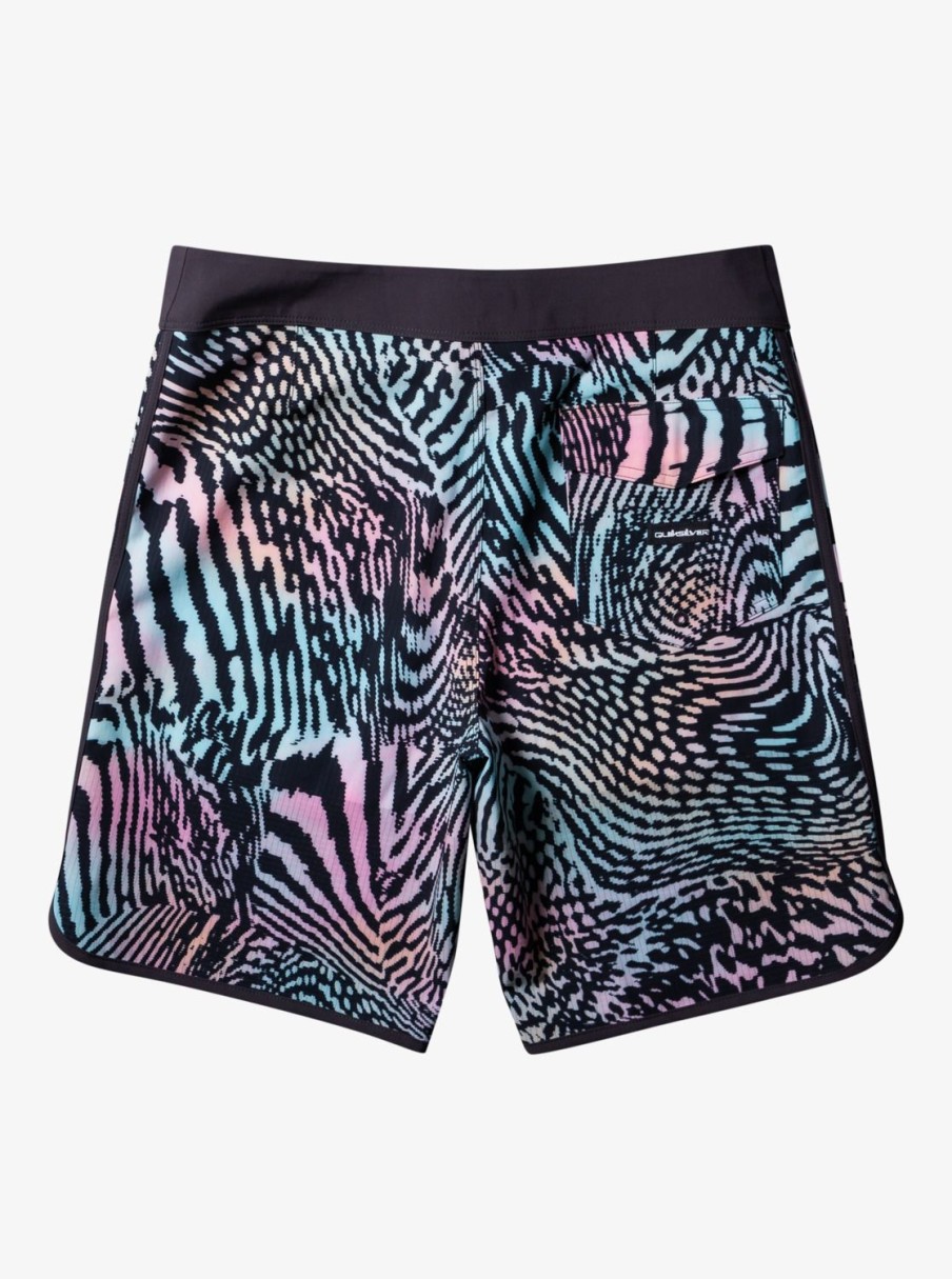 Mens Quiksilver Boardshorts | Highline Scallop 19" Boardshorts Tarmac