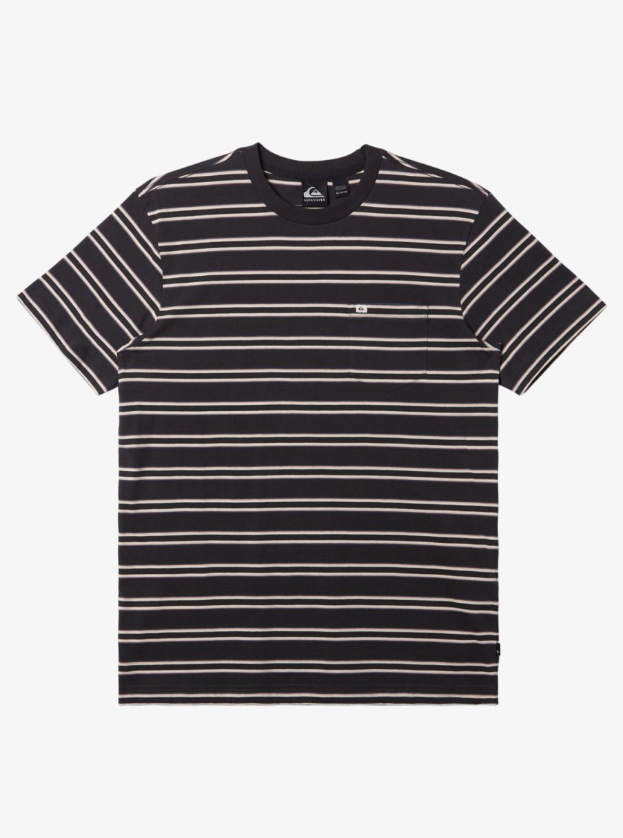 Mens Quiksilver Shirts & Polos | Cruiser Pocket Tee Knit Tarmac Cruiser Pkt Tee