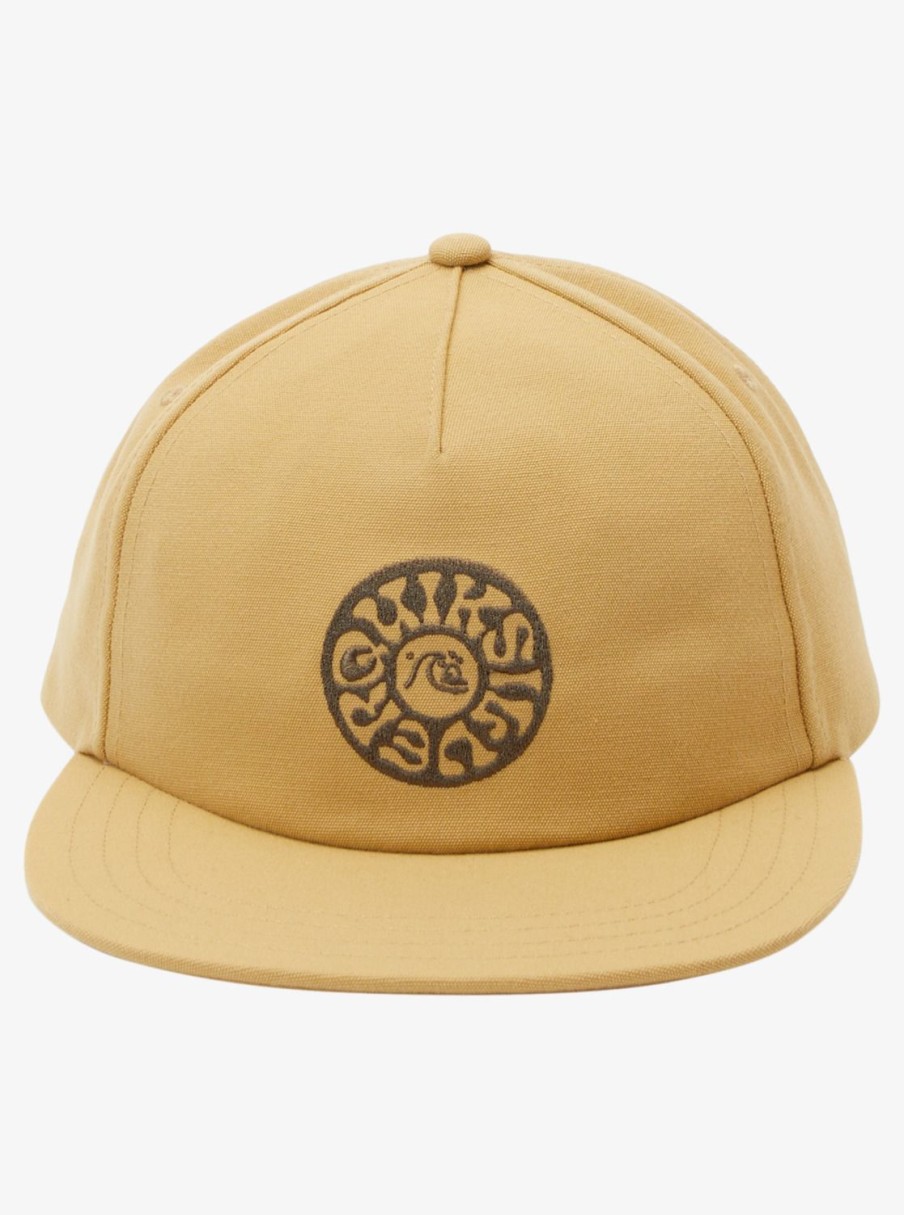 Mens Quiksilver Hats | Earth Tripper Snapback Hat Mustard