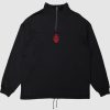 Mens Quiksilver Sweatshirts & Hoodies | Boogieman Zip Sweatshirt Black