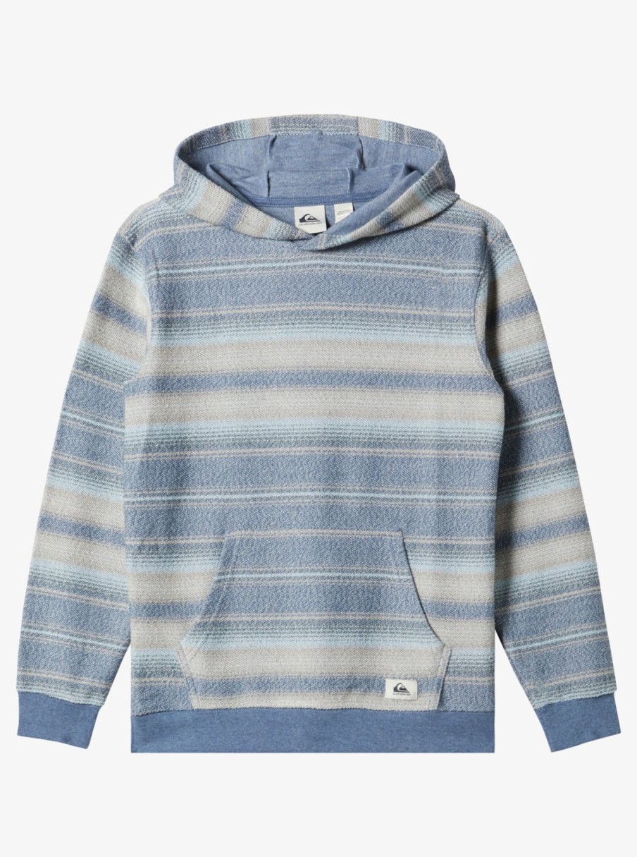 Boys Quiksilver Sweatshirts & Hoodies | Boy'S 8-16 Great Otway Hoodie Great Otway Bering Sea