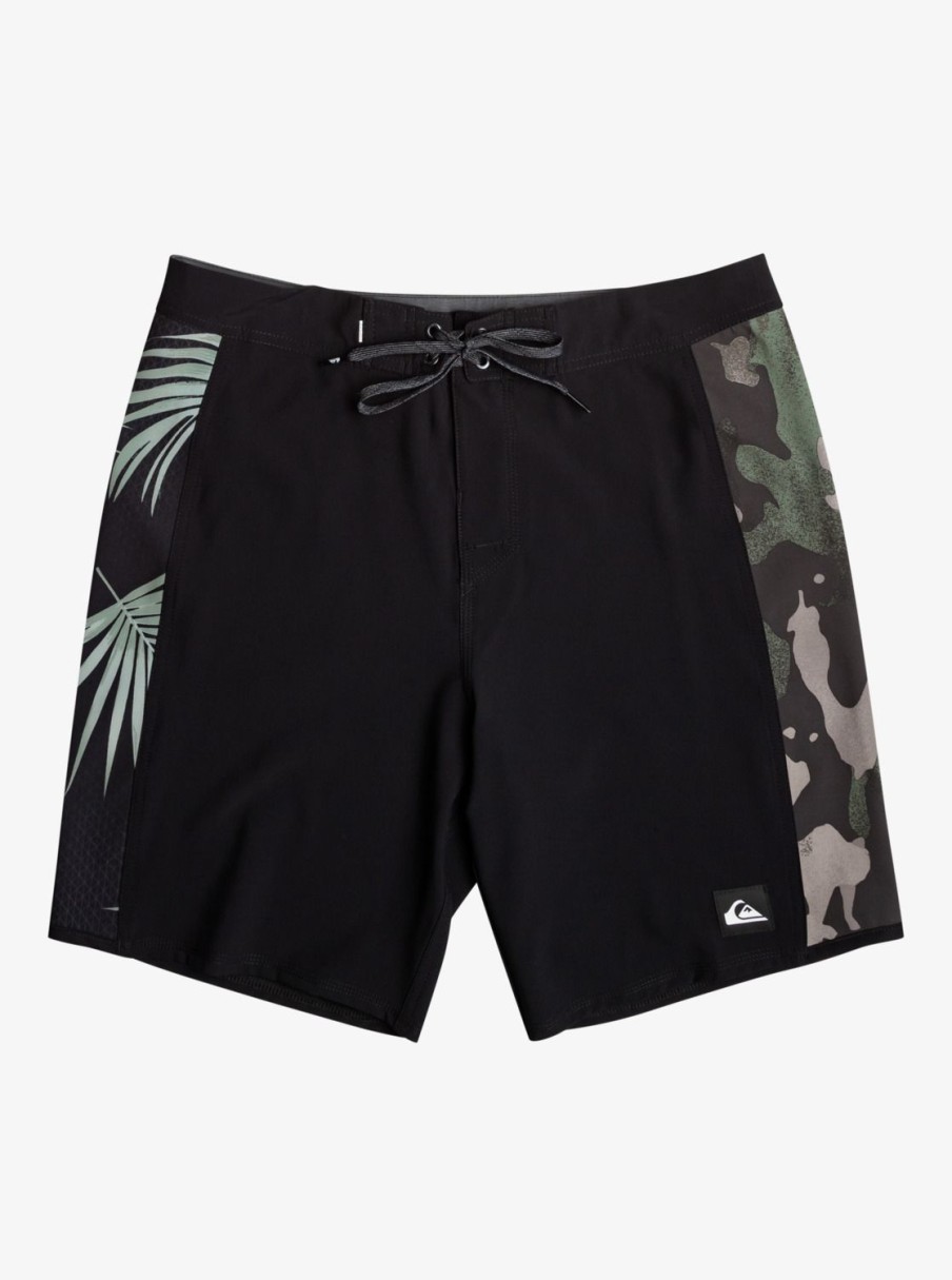 Mens Quiksilver Boardshorts | Surfsilk Arch Hawaii 19" Boardshorts Black