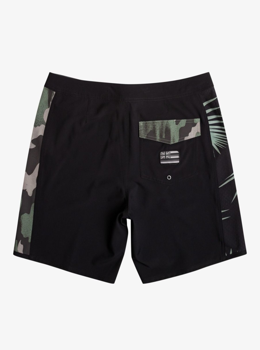 Mens Quiksilver Boardshorts | Surfsilk Arch Hawaii 19" Boardshorts Black