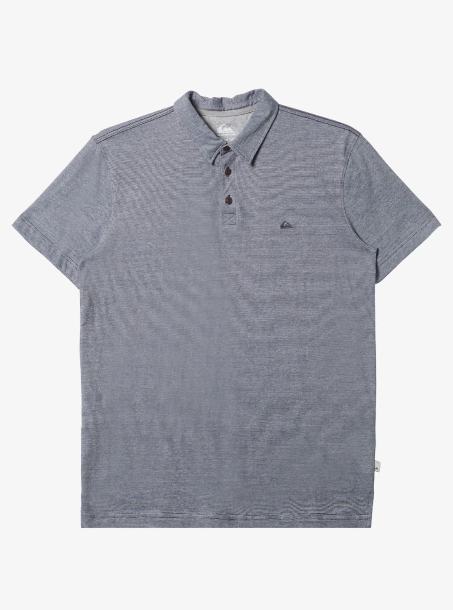 Mens Quiksilver Shirts & Polos | Sunset Cruise Short Sleeve Polo Shirt Parisian Night