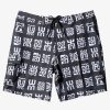 Waterman Quiksilver | Waterman Channel Paddle 20" Boardshorts Black Channel Paddle Bs