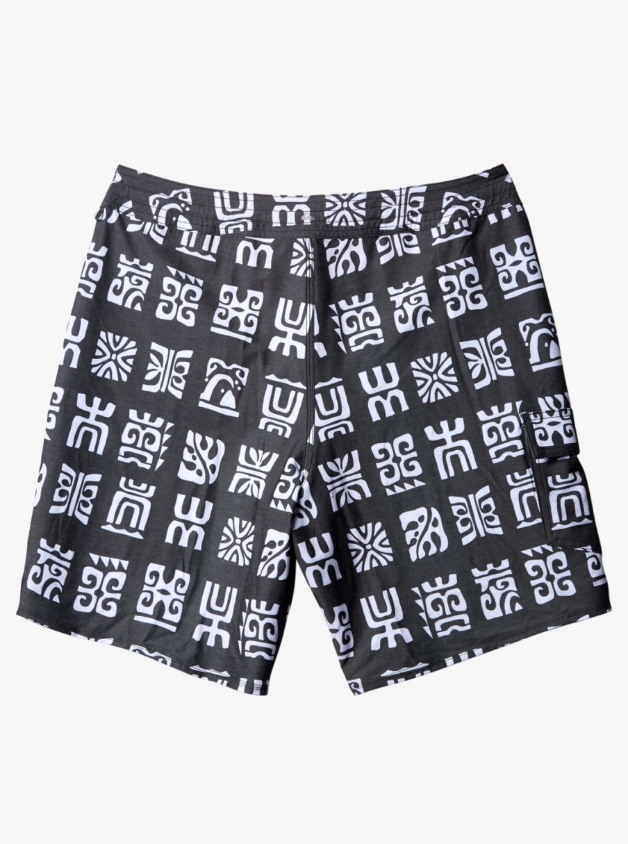 Waterman Quiksilver | Waterman Channel Paddle 20" Boardshorts Black Channel Paddle Bs