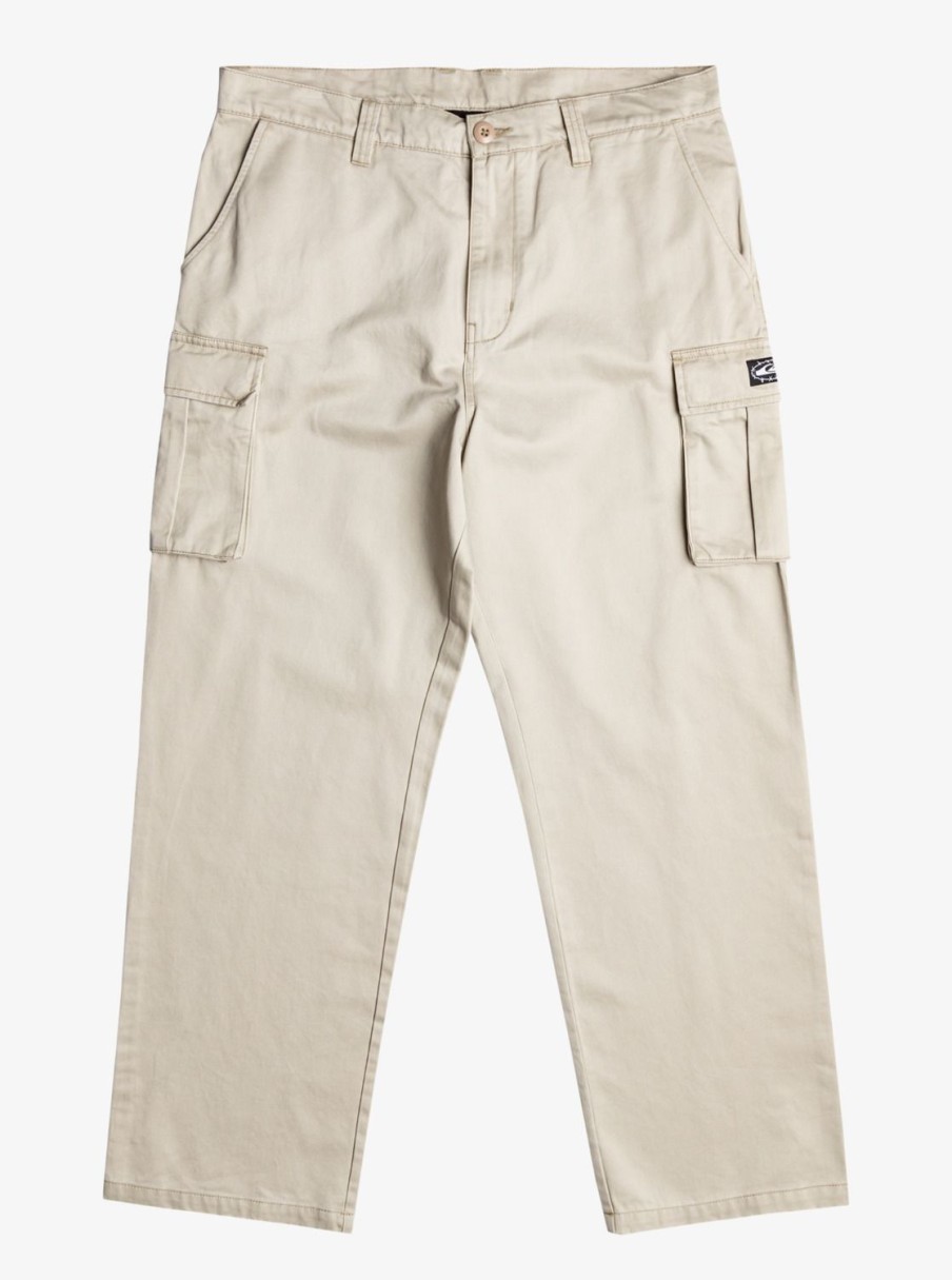 Mens Quiksilver Pants | Mikey Cargo Pants Goat