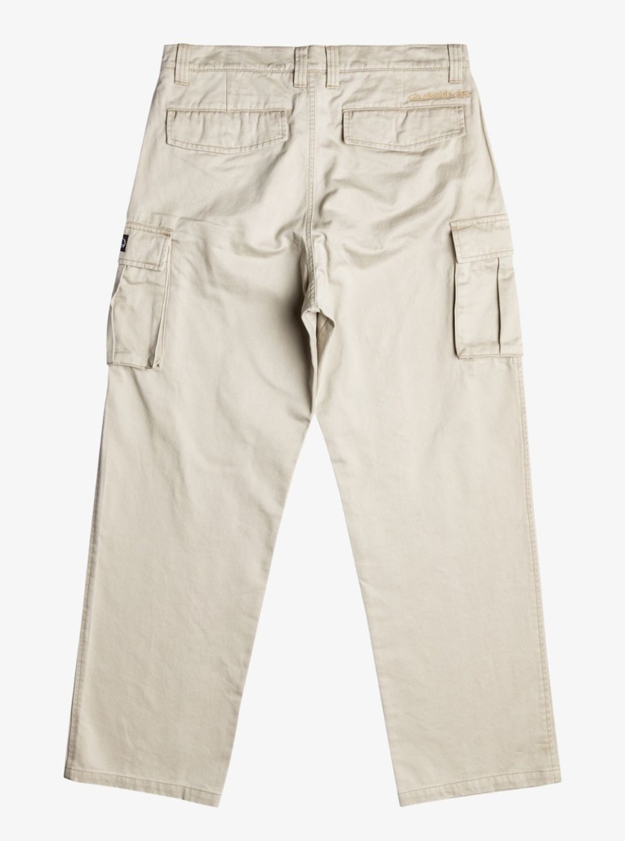 Mens Quiksilver Pants | Mikey Cargo Pants Goat