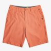 Mens Quiksilver Boardshorts | Ocean Union Amphibian 20" Hybrid Shorts Baked Clay