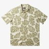 Waterman Quiksilver | Waterman Waterfall Rain Short Sleeve Shirt Tea Waterfall Rain