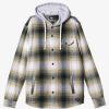 Mens Quiksilver Shirts & Polos | Kinloss Long Sleeve Hooded Shirt Laurel Kinloss