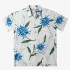 Waterman Quiksilver | Waterman Perfect Bloom Short Sleeve Shirt Antique White Perfect Bloom