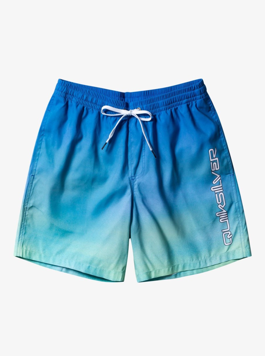 Mens Quiksilver Elastic Waist | Everyday Breeze 17" Volleys River Blue