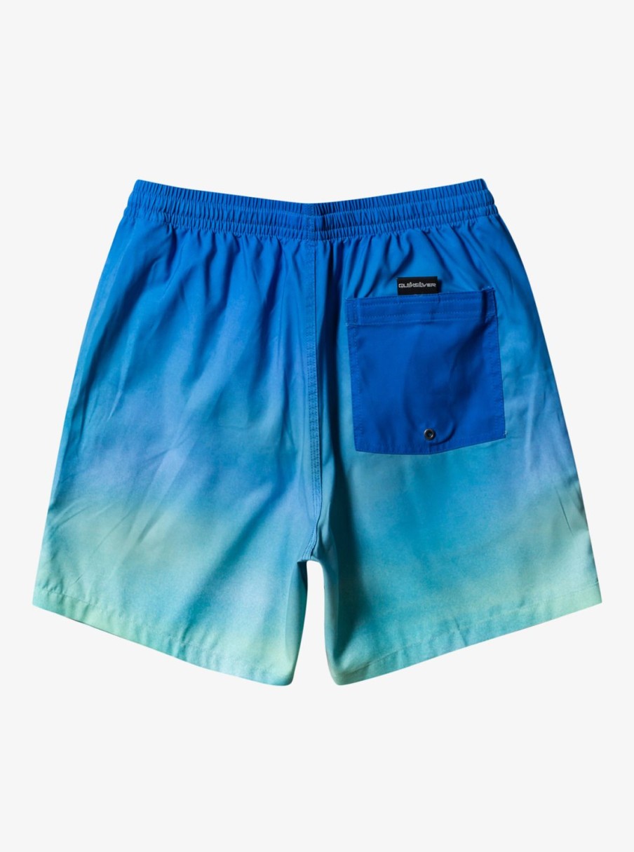 Mens Quiksilver Elastic Waist | Everyday Breeze 17" Volleys River Blue