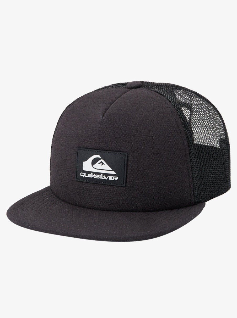 Mens Quiksilver Hats | Omnipotent Snapback Hat Black